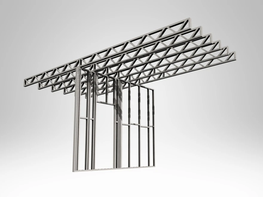 Non-Load Bearing Steel Structures image 1